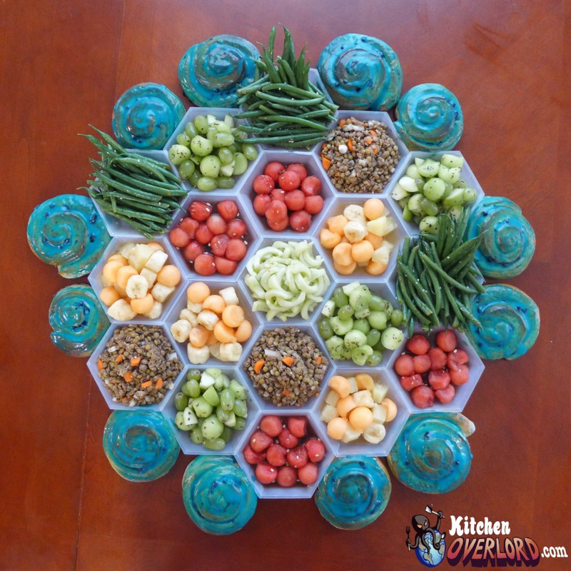 Photo: Kitchen Overlord’s “Cold Salad Picnic Board”